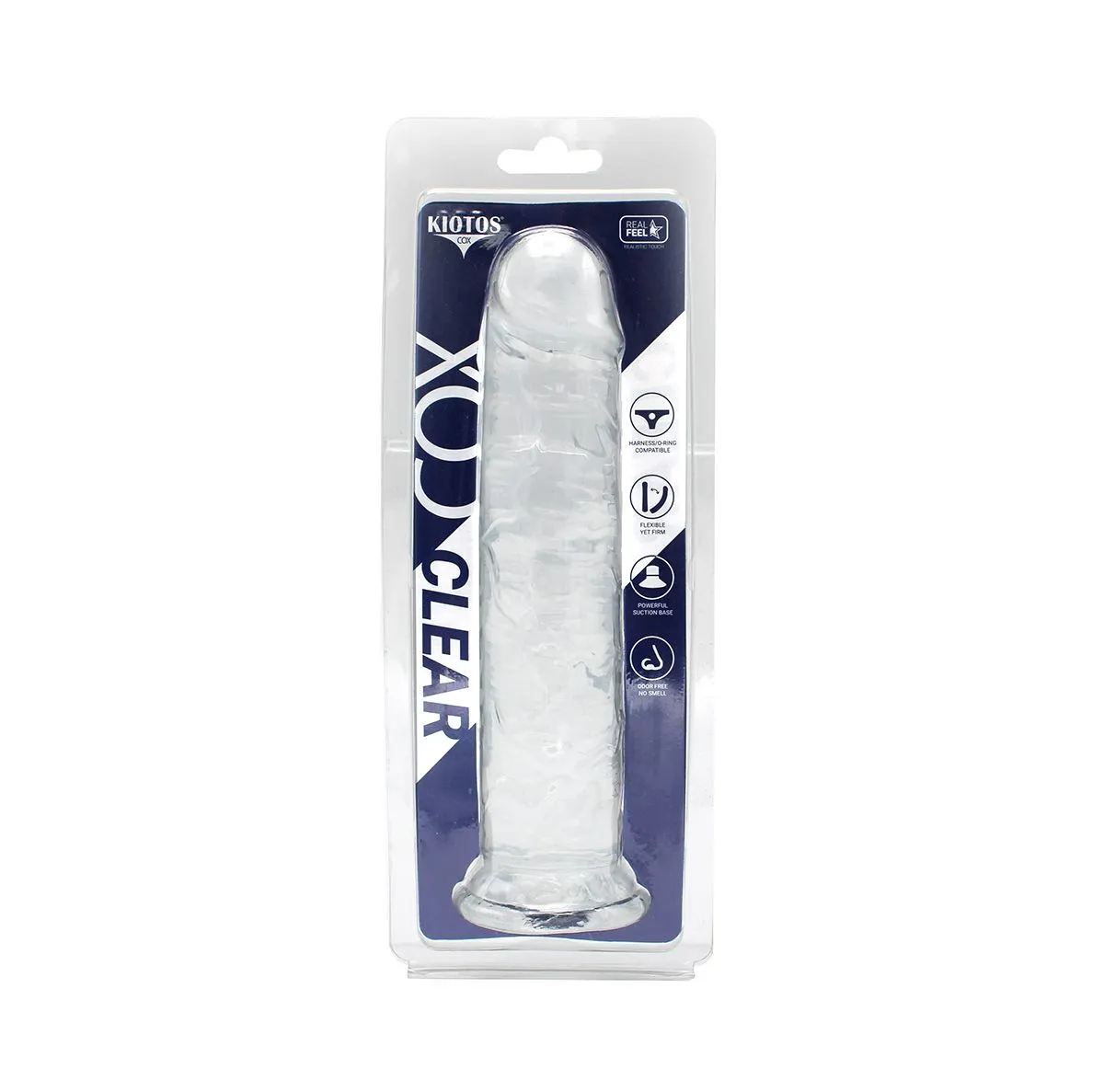 Kiotos Cox Clear 03 - Dildo - Transparante Dildo - Lengte 190 Mm - Diameter 40 Mm - TPE 6 Kiotos Cox Clear 03 - Dildo - Transparante Dildo - Lengte 190 Mm - Diameter 40 Mm - TPE - Afbeelding 6