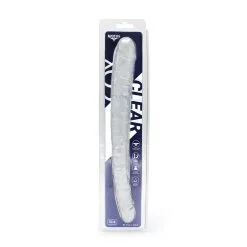 Kiotos Cox Clear 05 - Dildo Dong - Transparantie Dubbele Dildo - Lengte 31.5 Cm - Diameter 30/40 Mm -Sex Toys winkel Kiotos Cox Clear 05 Dildo Dong Transparantie Dubbele Dildo Lengte 31 5 cm Diameter 3040 mm 3