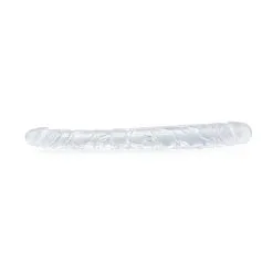 Kiotos Cox Clear 05 - Dildo Dong - Transparantie Dubbele Dildo - Lengte 31.5 Cm - Diameter 30/40 Mm -Sex Toys winkel Kiotos Cox Clear 05 Dildo Dong Transparantie Dubbele Dildo Lengte 31 5 cm Diameter 3040 mm 5