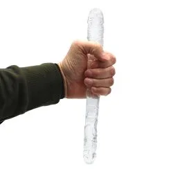 Kiotos Cox Clear 05 - Dildo Dong - Transparantie Dubbele Dildo - Lengte 31.5 Cm - Diameter 30/40 Mm -Sex Toys winkel Kiotos Cox Clear 05 Dildo Dong Transparantie Dubbele Dildo Lengte 31 5 cm Diameter 3040 mm 9
