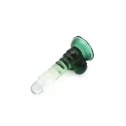 Kiotos Cox Color - Gekleurde Dildo 01 - 15,5 X 3 Cm - Transparant/Groen -Sex Toys winkel Kiotos Cox Color Gekleurde Dildo 01 155 x 3 cm TransparantGroen 6