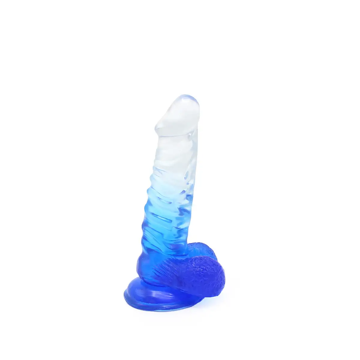 Kiotos Cox Color - Gekleurde Dildo 02 - 18,5 X 4 Cm -Transparant/Blauw 1 Kiotos Cox Color - Gekleurde Dildo 02 - 18,5 X 4 Cm -Transparant/Blauw