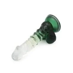 Kiotos Cox Color - Gekleurde Dildo 02 - 18,5 X 4 Cm - Transparant/Groen -Sex Toys winkel Kiotos Cox Color Gekleurde Dildo 02 185 x 4 cm TransparantGroen 6
