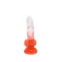 Kiotos Cox Color - Gekleurde Dildo 03 - 17,5 X 3,2 Cm - Transparant/Rood -Sex Toys winkel Kiotos Cox Color Gekleurde Dildo 03 175 x 32 cm TransparantRood 5