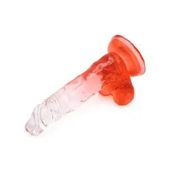 Kiotos Cox Color - Gekleurde Dildo 03 - 17,5 X 3,2 Cm - Transparant/Rood -Sex Toys winkel Kiotos Cox Color Gekleurde Dildo 03 175 x 32 cm TransparantRood 6