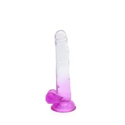 Kiotos Cox Color - Gekleurde Dildo 05 - 20 X 3,2 Cm - Transparant/Paars -Sex Toys winkel Kiotos Cox Color Gekleurde Dildo 05 20 x 32 cm TransparantPaars 3
