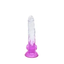 Kiotos Cox Color - Gekleurde Dildo 05 - 20 X 3,2 Cm - Transparant/Paars -Sex Toys winkel Kiotos Cox Color Gekleurde Dildo 05 20 x 32 cm TransparantPaars 5