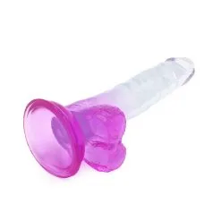 Kiotos Cox Color - Gekleurde Dildo 05 - 20 X 3,2 Cm - Transparant/Paars -Sex Toys winkel Kiotos Cox Color Gekleurde Dildo 05 20 x 32 cm TransparantPaars 7