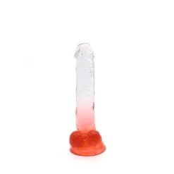 Kiotos Cox Color - Gekleurde Dildo 05 - 20 X 3,2 Cm - Transparant/Rood -Sex Toys winkel Kiotos Cox Color Gekleurde Dildo 05 20 x 32 cm TransparantRood 4