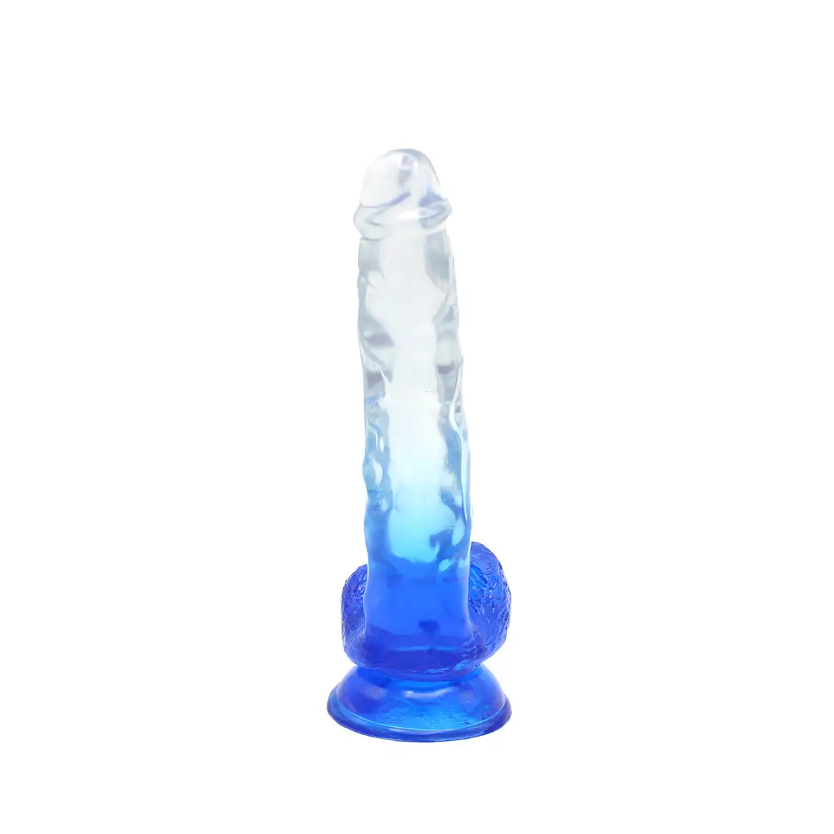 Kiotos Cox Color - Gekleurde Dildo 06 - 22,5 X 4,2 Cm -Transparant/Blauw 5 Kiotos Cox Color - Gekleurde Dildo 06 - 22,5 X 4,2 Cm -Transparant/Blauw - Afbeelding 5
