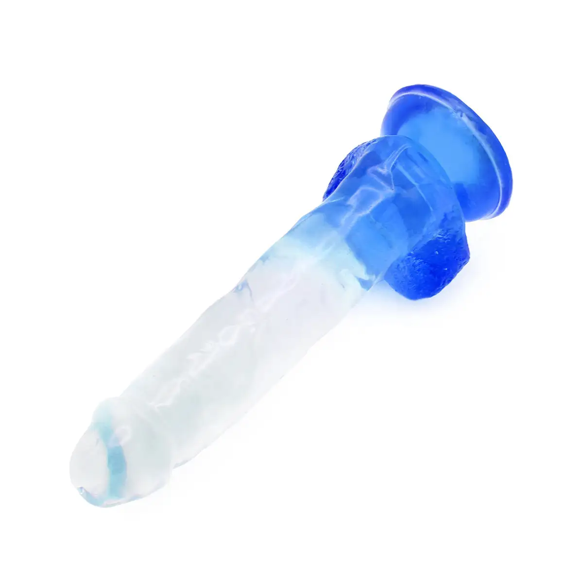 Kiotos Cox Color - Gekleurde Dildo 06 - 22,5 X 4,2 Cm -Transparant/Blauw 6 Kiotos Cox Color - Gekleurde Dildo 06 - 22,5 X 4,2 Cm -Transparant/Blauw - Afbeelding 6