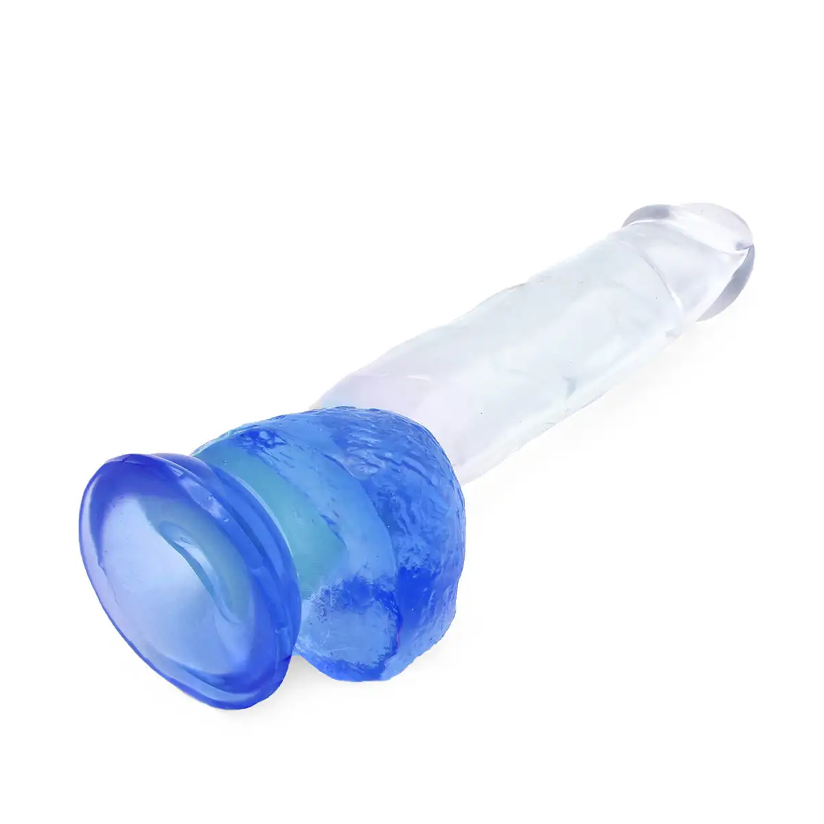 Kiotos Cox Color - Gekleurde Dildo 06 - 22,5 X 4,2 Cm -Transparant/Blauw 7 Kiotos Cox Color - Gekleurde Dildo 06 - 22,5 X 4,2 Cm -Transparant/Blauw - Afbeelding 7