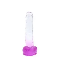 Kiotos Cox Color - Gekleurde Dildo 06 - 22,5 X 4,2 Cm - Transparant/Paars -Sex Toys winkel Kiotos Cox Color Gekleurde Dildo 06 225 x 42 cm TransparantPaars 3