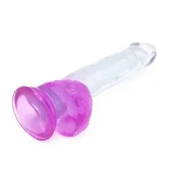 Kiotos Cox Color - Gekleurde Dildo 06 - 22,5 X 4,2 Cm - Transparant/Paars -Sex Toys winkel Kiotos Cox Color Gekleurde Dildo 06 225 x 42 cm TransparantPaars 6