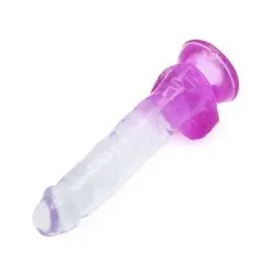 Kiotos Cox Color - Gekleurde Dildo 06 - 22,5 X 4,2 Cm - Transparant/Paars -Sex Toys winkel Kiotos Cox Color Gekleurde Dildo 06 225 x 42 cm TransparantPaars 7
