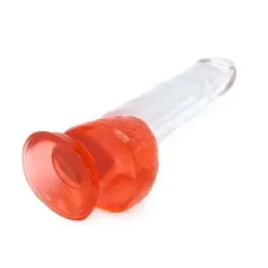Kiotos Cox Color - Gekleurde Dildo 06 - 22,5 X 4,2 Cm - Transparant/Rood -Sex Toys winkel Kiotos Cox Color Gekleurde Dildo 06 225 x 42 cm TransparantRood 7