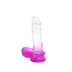 Kiotos Cox Color - Gekleurde Dildo 07 - 18 X 4 Cm - Transparant/Paars -Sex Toys winkel Kiotos Cox Color Gekleurde Dildo 07 18 x 4 cm TransparantPaars 3