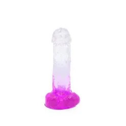 Kiotos Cox Color - Gekleurde Dildo 07 - 18 X 4 Cm - Transparant/Paars -Sex Toys winkel Kiotos Cox Color Gekleurde Dildo 07 18 x 4 cm TransparantPaars 4