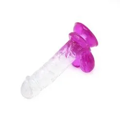 Kiotos Cox Color - Gekleurde Dildo 07 - 18 X 4 Cm - Transparant/Paars -Sex Toys winkel Kiotos Cox Color Gekleurde Dildo 07 18 x 4 cm TransparantPaars 6