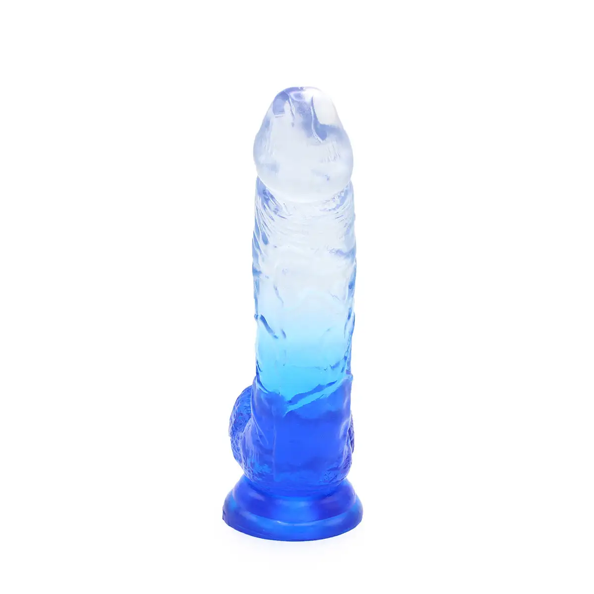 Kiotos Cox Color - Gekleurde Dildo 10 - 25 X 5,5 Cm - Transparant/Blauw 5 Kiotos Cox Color - Gekleurde Dildo 10 - 25 X 5,5 Cm - Transparant/Blauw - Afbeelding 5