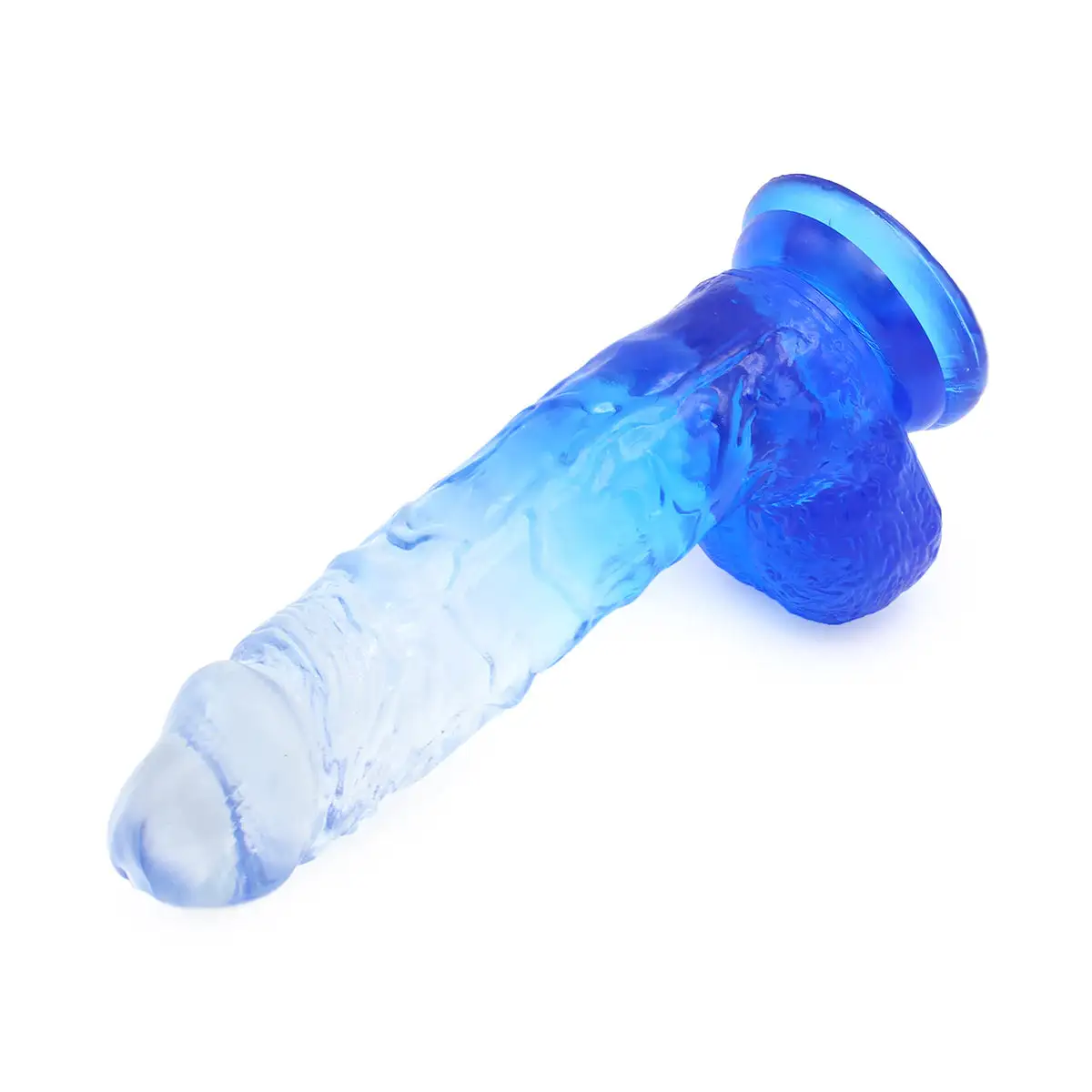 Kiotos Cox Color - Gekleurde Dildo 10 - 25 X 5,5 Cm - Transparant/Blauw 6 Kiotos Cox Color - Gekleurde Dildo 10 - 25 X 5,5 Cm - Transparant/Blauw - Afbeelding 6