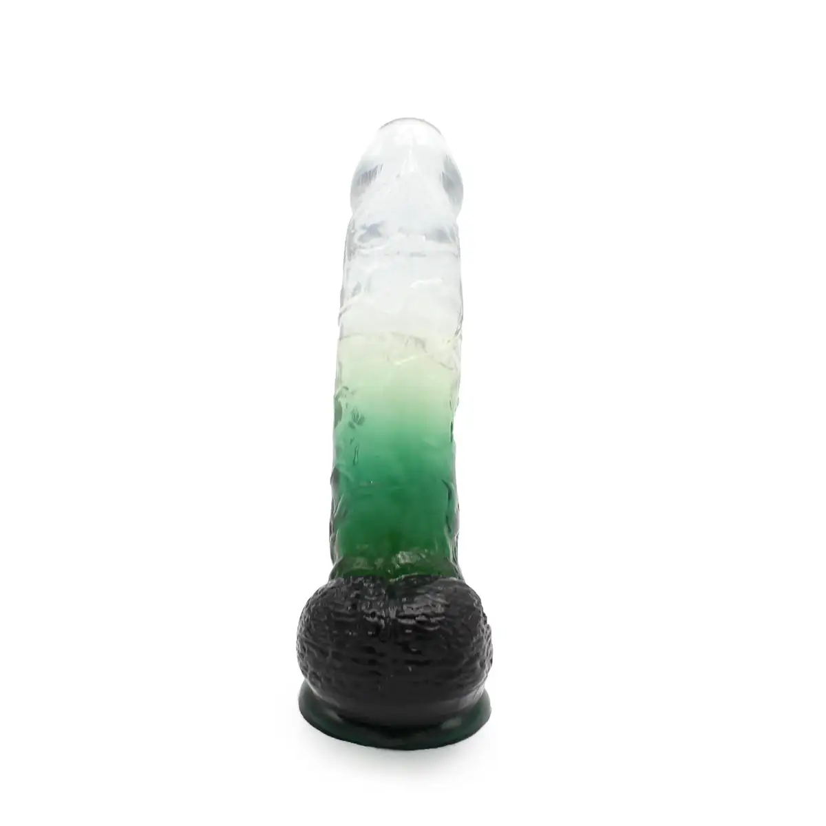 Kiotos Cox Color - Gekleurde Dildo 10 - 25 X 5,5 Cm - Transparant/Groen 4 Kiotos Cox Color - Gekleurde Dildo 10 - 25 X 5,5 Cm - Transparant/Groen - Afbeelding 4