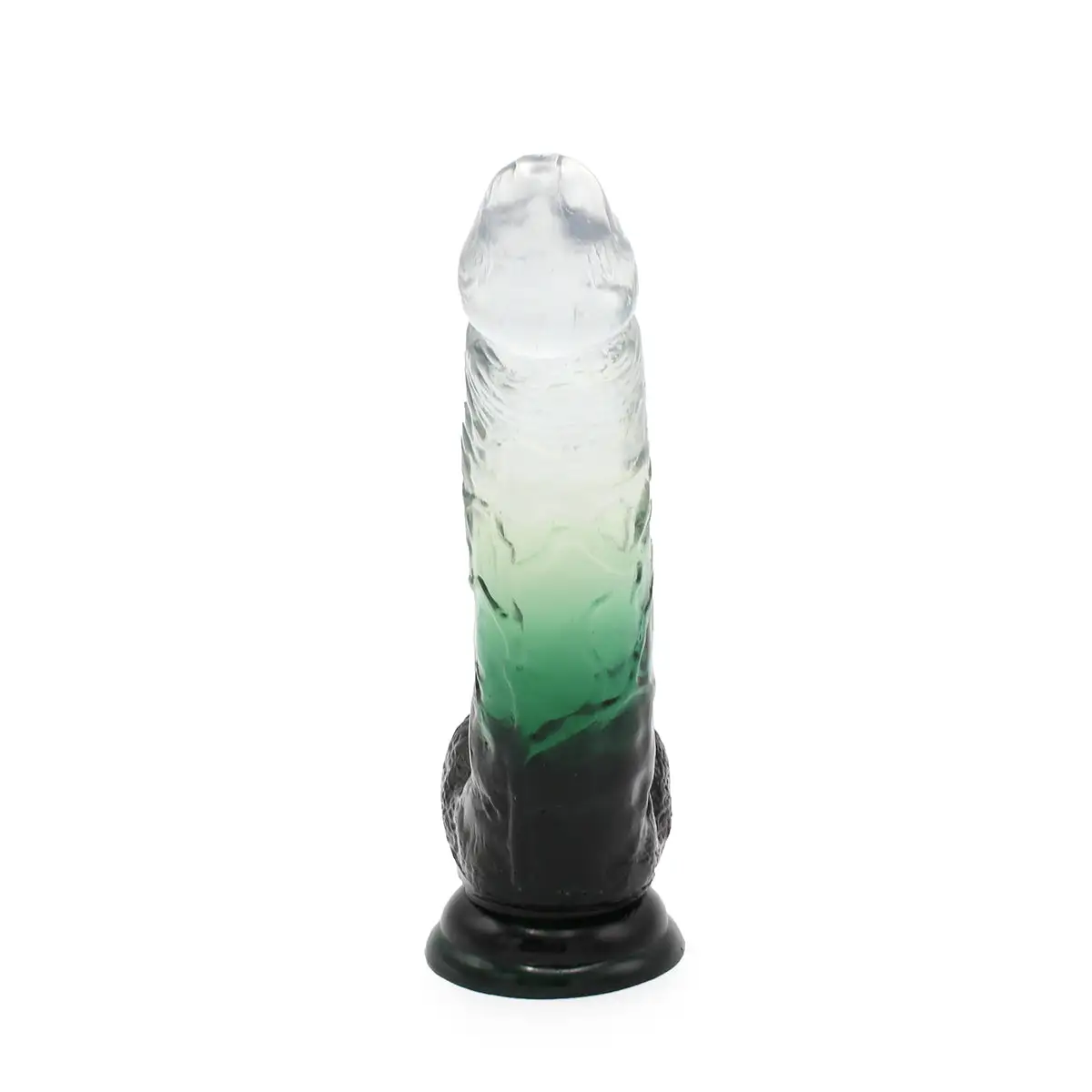 Kiotos Cox Color - Gekleurde Dildo 10 - 25 X 5,5 Cm - Transparant/Groen 5 Kiotos Cox Color - Gekleurde Dildo 10 - 25 X 5,5 Cm - Transparant/Groen - Afbeelding 5