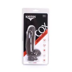 Kiotos Cox - Dildo 17.5 X 4 Cm - Bruin -Sex Toys winkel Kiotos Cox Dildo 17 5 x 4 cm bruin 9