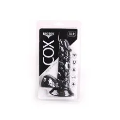 Kiotos Cox - Dildo 18,5 X 4 Cm - Zwart -Sex Toys winkel Kiotos Cox Dildo 185 x 4 cm zwart 3