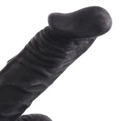 Kiotos Cox - Dildo 18,5 X 4 Cm - Zwart -Sex Toys winkel Kiotos Cox Dildo 185 x 4 cm zwart 5