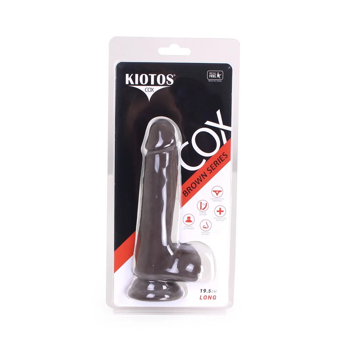 Kiotos Cox - Dildo 19.5 X 3.5 Cm - Bruin 9 Kiotos Cox - Dildo 19.5 X 3.5 Cm - Bruin - Afbeelding 9