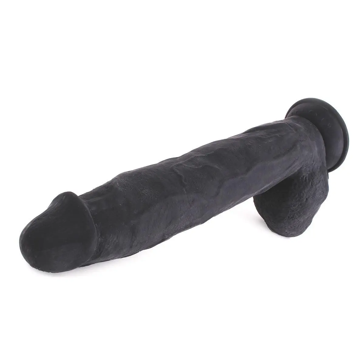 Kiotos Cox - Dildo 31 X 6 Cm - Zwart 2 Kiotos Cox - Dildo 31 X 6 Cm - Zwart - Afbeelding 2