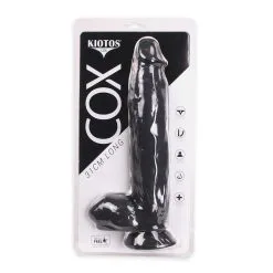 Kiotos Cox - Dildo 31 X 6 Cm - Zwart 11 Kiotos Cox - Dildo 31 X 6 Cm - Zwart -Sex Toys winkel Kiotos Cox Dildo 31 x 6 cm zwart 5