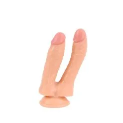 Kiotos Cox - Dildo Voor Dubbele Penetratie 19 X 3/3.5 Cm - Lichte Huidskleur