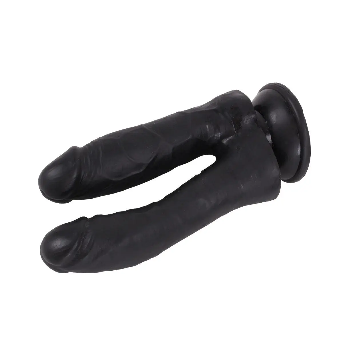 Kiotos Cox - Dildo Voor Dubbele Penetratie 19 X 3/3.5 Cm - Zwart 2 Kiotos Cox - Dildo Voor Dubbele Penetratie 19 X 3/3.5 Cm - Zwart - Afbeelding 2