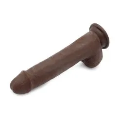 Kiotos Cox - Dildo Met Glijdende Huid - Bruin -Sex Toys winkel Kiotos Cox Dildo met Glijdende Huid bruin 3