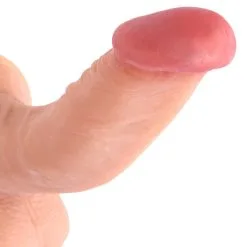 Kiotos Cox - Dildo Met Zuignap 16 X 4 Cm - Lichte Huidskleur -Sex Toys winkel Kiotos Cox Dildo met zuignap 16 x 4 cm lichte huidskleur 6