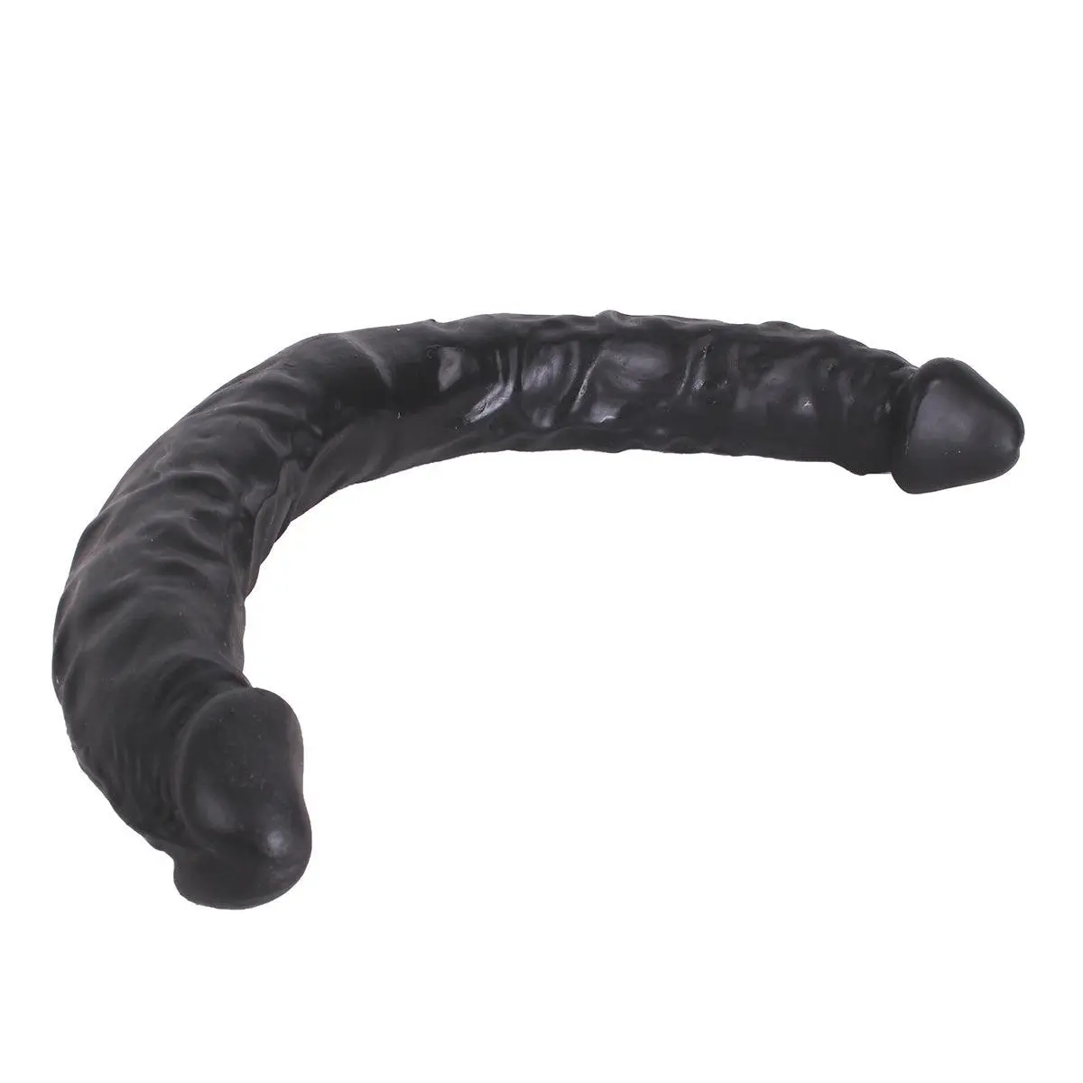 Kiotos Cox - Dubbele Dildo 40 X 3.6/3.8 Cm - Zwart 5 Kiotos Cox - Dubbele Dildo 40 X 3.6/3.8 Cm - Zwart - Afbeelding 5