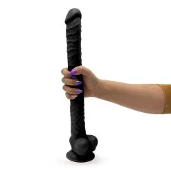 Kiotos Cox - Mega Dildo XXL 40 X 3.7 Cm - Zwart 11 Kiotos Cox - Mega Dildo XXL 40 X 3.7 Cm - Zwart -Sex Toys winkel Kiotos Cox MEGA Dildo XXL 40 x 3 7 cm zwart 3
