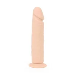 Kiotos Cox - Rechte Siliconen Dildo Met Zuignap 23 X 5 Cm - Lichte Huidskleur