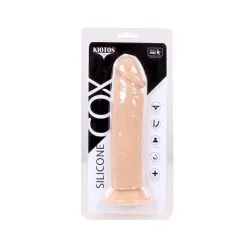 Kiotos Cox - Siliconen Dildo Met Zuignap 23 X 5 Cm - Lichte Huidskleur -Sex Toys winkel Kiotos Cox Siliconen Dildo met zuignap 23 x 5 cm lichte huidskleur 7