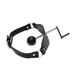 Kiotos Leather Kiotos - Deep Throat Screwed Ball Gag -Sex Toys winkel Kiotos Deep Throat Screwed Ball Gag 4