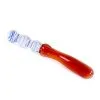 Kiotos Glass - Glazen Dildo Curves - Blauw/amber
