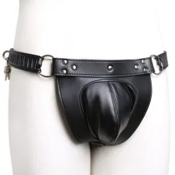Kiotos Leather Kiotos - Kuisheidsgordel Met Hangslot - Zwart 12 Kiotos Leather Kiotos - Kuisheidsgordel Met Hangslot - Zwart -Sex Toys winkel Kiotos Kuisheidsgordel Met hangslot Zwart 5