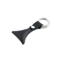 Kiotos Leather - Balzak Gewicht Leren Zakje Met 3 Metalen Cockringen