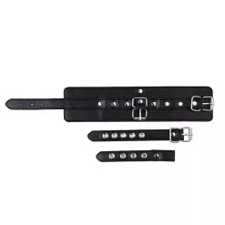 Kiotos Leather - Single Polsboei Met Duimslot 6 Kiotos Leather - Single Polsboei Met Duimslot -Sex Toys winkel Kiotos Leather Single Polsboei met Duimslot 3