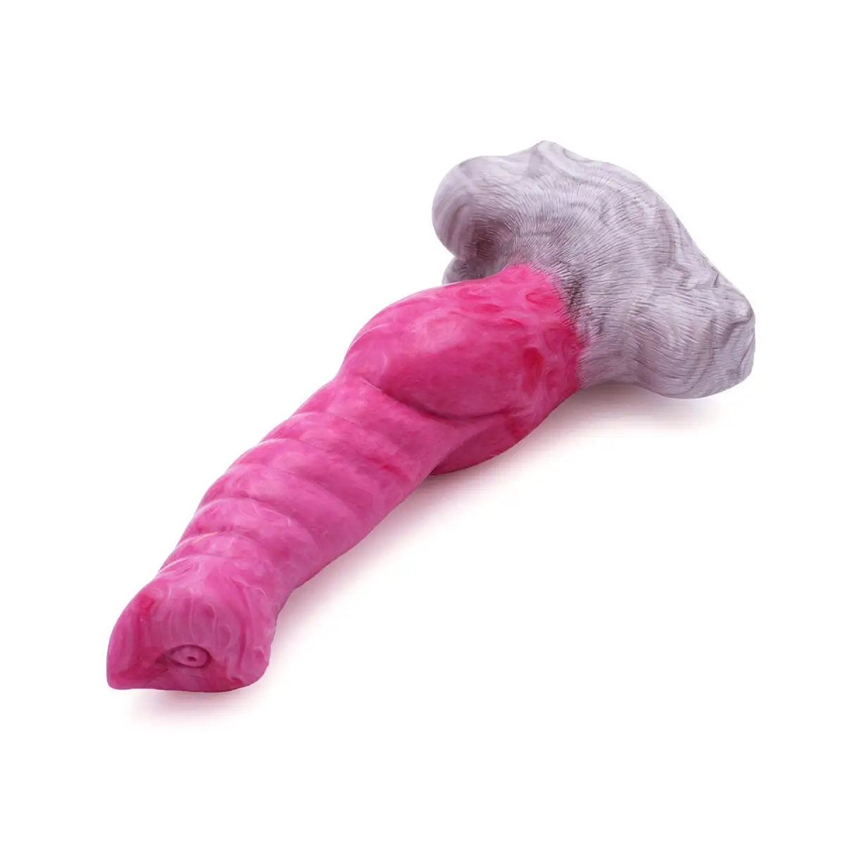 Kiotos Monstar - Anaal Dildo Beast 42 - 25.5 X 4.8 Cm - Wit/Rood/Grijs 8 Kiotos Monstar - Anaal Dildo Beast 42 - 25.5 X 4.8 Cm - Wit/Rood/Grijs - Afbeelding 8