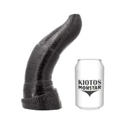 Kiotos Monstar - Dildo ALIENWORM 25 X 6,5 Cm - Zwart