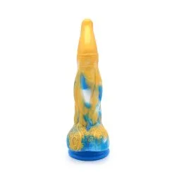 Kiotos Monstar - Dildo Beast 17 - Goud/Blauw/Wit 12 Kiotos Monstar - Dildo Beast 17 - Goud/Blauw/Wit -Sex Toys winkel Kiotos Monstar Dildo Beast 17 goudblauwwit 4