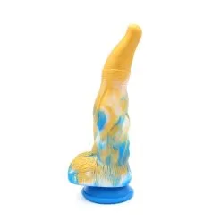 Kiotos Monstar - Dildo Beast 17 - Goud/Blauw/Wit 13 Kiotos Monstar - Dildo Beast 17 - Goud/Blauw/Wit -Sex Toys winkel Kiotos Monstar Dildo Beast 17 goudblauwwit 5